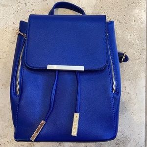 Royal blue woman’s backpack